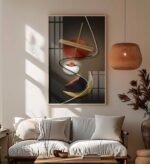 QUADRO ARTE ILUSTRAÇÃO DECOR VERTICAL - Imagem 2