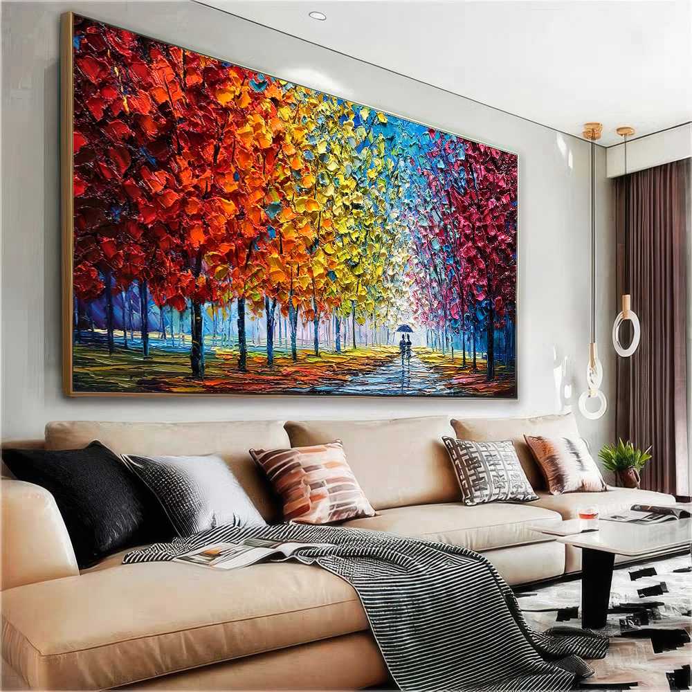 D5 QUADRO UMA BELA PINTURA ABSTRATA - Imagem 1