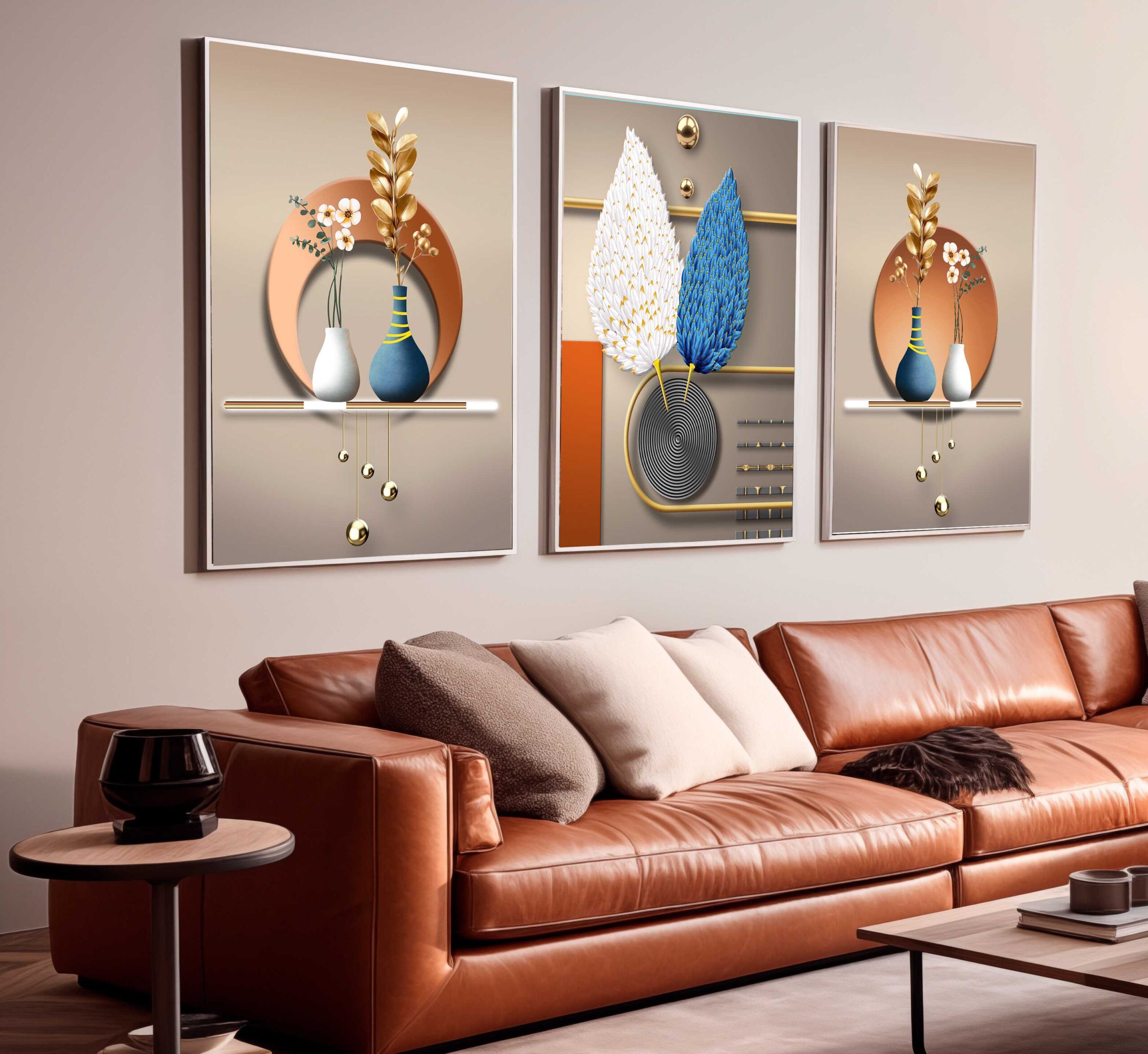 D5 CONJUNTO ARTE BELO DECOR MODERNO - Imagem 1