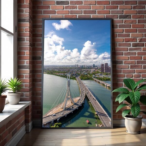 QUADRO PONTE DO PINA EM VERTICAL