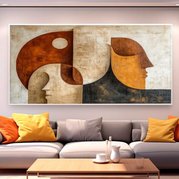 QUADRO ABSTRAO EM ARTE 3D MODERNO