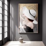 QUADRO MULHER ELEGANTE DECOR - Imagem 2