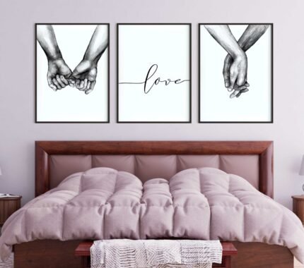 CONJUNTO LOVE PARA DECORAÇÃO