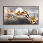 QUADRO ARTE DE DECORAÇÃO ABSTRATO EM 3D DECOR