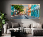 QUADRO LINDA RUA DO RECIFE ANTIGO - Imagem 2