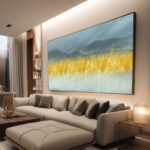 ABSTRATO MODERNO EM TONS ELEGANTE