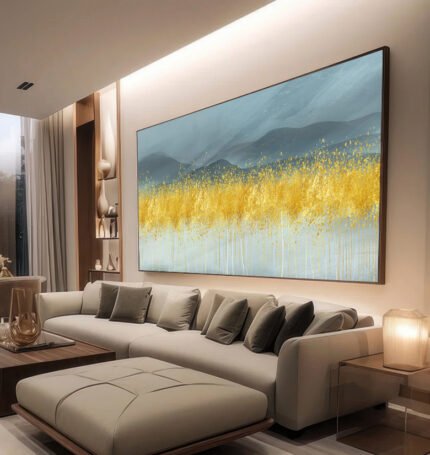 ABSTRATO MODERNO EM TONS ELEGANTE