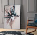 QUADRO EM ABSTRATAO ARTISTICO DECOR - Imagem 2