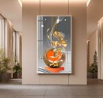 QUADRO MODERNA ARTE EM ILUSTRAÇÃO DECOR - Imagem 2