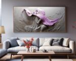 QUADRO EM ARTE 3D MINIMALISTA DECOR