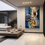 QUADRO BORBOLETAS DOURADAS DECOR - Imagem 2