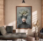 QUADRO BELA  ARTE MINIMALISTA EM DECORAÇÃO