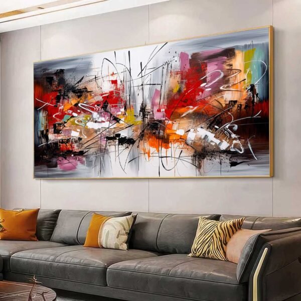 QUADRO ABSTRATO SURREAL