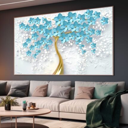 QUADRO A ARVORE EM ARTE DECORAÇÃO