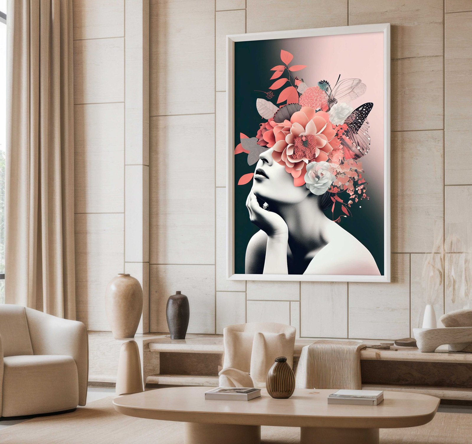 D5 QUADRO BELEZA MINIMALISTA DECOR - Imagem 2