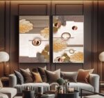 KIT DE DECORAÇÃO ILUSTRAÇÃO EM 3D MODERNO - Imagem 2