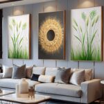 CONJUNTO ARTE TRIGOS DECOR