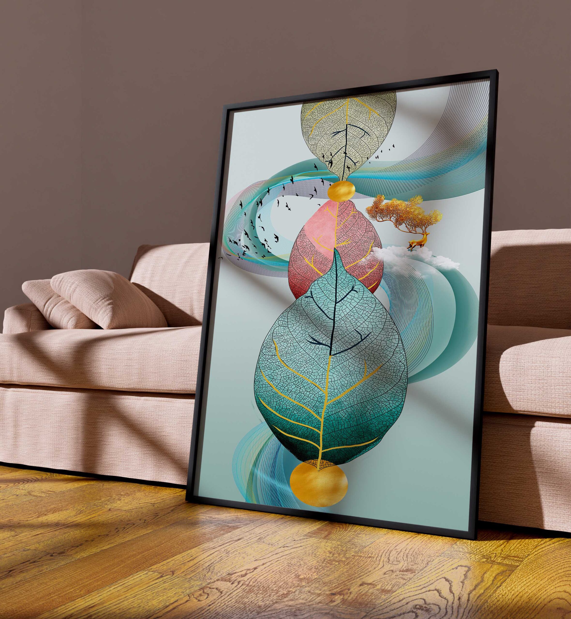 D5 QUADRO ELEGÂNCIA CRIATIVA - Imagem 1