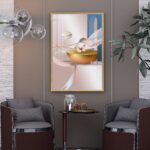 QUADRO ILUSTRAÇÃO ELEGANTE E MODERNO - Imagem 2