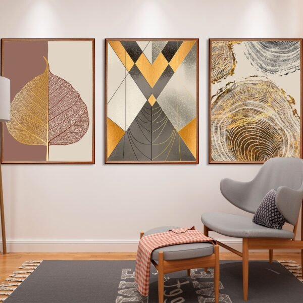 CONJUNTO ABSTRATO DECORADO