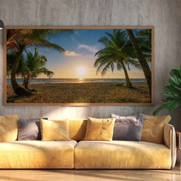 QUADRO UM PERFEITO POR DO SOL