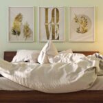 CONJUNTO ILUSTRAÇÃO LOVE FLORAL