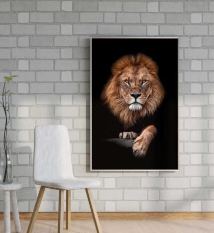 QUADRO O PODEROSO LEÃO
