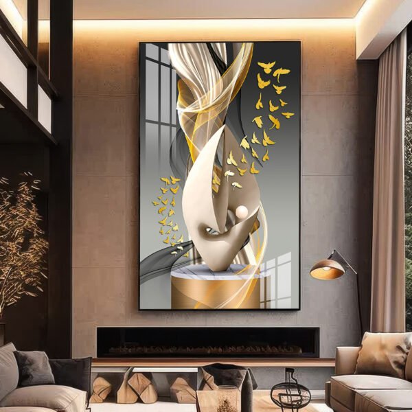 QUADRO ARTE E LUXO MODERNO DECOR