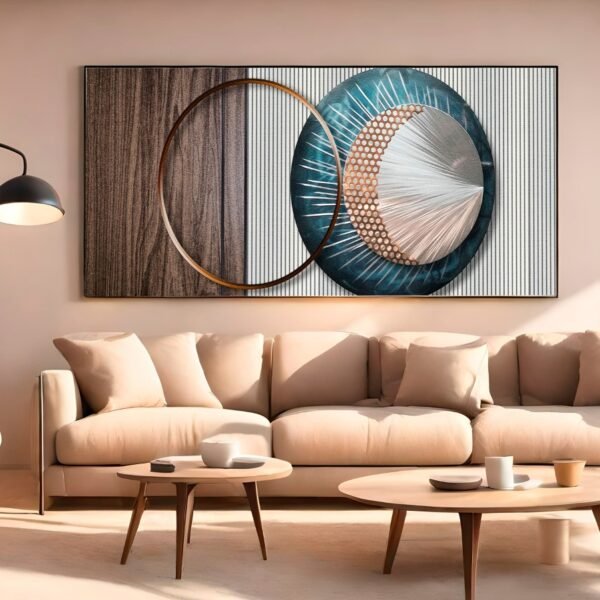QUADRO ARTE DECOR GEOMETRICO MODERNO