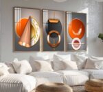 CONJUNTO ILUSTRAÇÃO ARTE LUXO DECOR - Imagem 5
