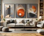 CONJUNTO ILUSTRAÇÃO MODERNA ARTE DECOR - Imagem 5