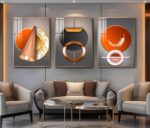 CONJUNTO ILUSTRAÇÃO ARTE LUXO DECOR - Imagem 4