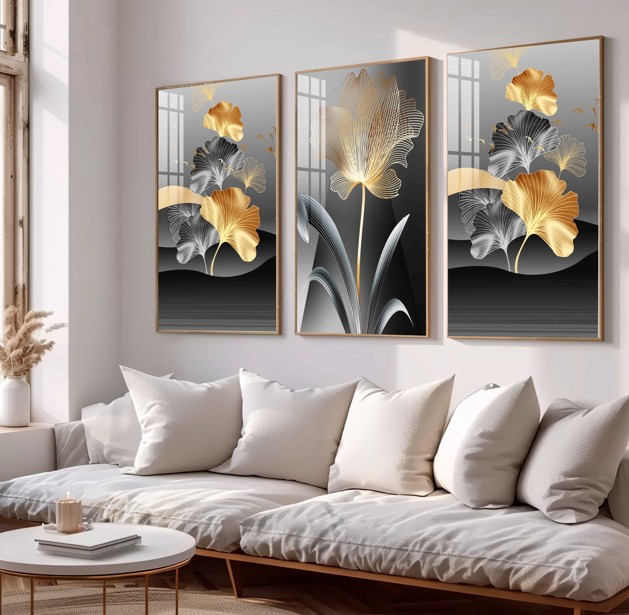R2 CONJUNTO ARTE MODERNA ILUSTRAÇÃO DECOR - Imagem 1