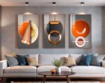 CONJUNTO ILUSTRAÇÃO ARTE LUXO DECOR - Imagem 2