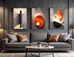 CONJUNTO ILUSTRAÇÃO MODERNA ARTE DECOR - Imagem 2