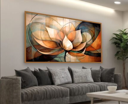 QUADRO EM BELA ILUSTRAÇÃO MODERNA DECOR