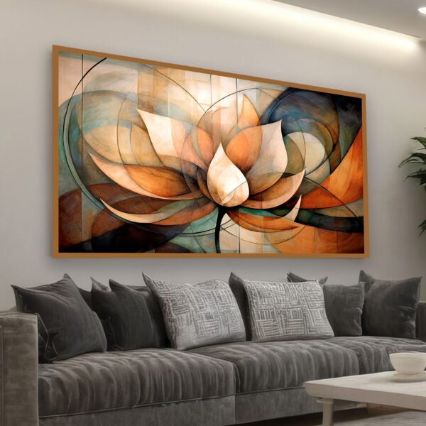 QUADRO EM BELA ILUSTRAÇÃO MODERNA DECOR