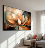 QUADRO EM BELA ILUSTRAÇÃO MODERNA DECOR - Imagem 4