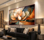 QUADRO EM BELA ILUSTRAÇÃO MODERNA DECOR - Imagem 3