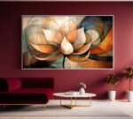 QUADRO EM BELA ILUSTRAÇÃO MODERNA DECOR - Imagem 2