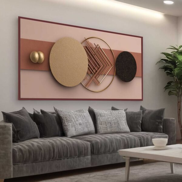 QUADRO EM ILUSTRAÇÃO ARTE MODERNA DECOR