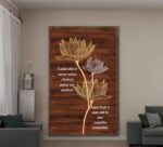 QUADRO BELA ARTE COM FRASE DE MOTIVAÇÃO