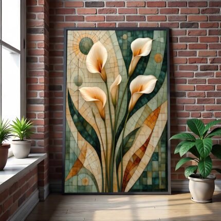 QUADRO VERTICAL ELEGÂNCIA DECOR