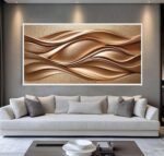 QUADRO EM MODERNA ARTE DE LUXO DECOR - Imagem 4