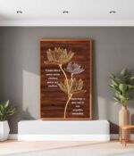 QUADRO BELA ARTE COM FRASE DE MOTIVAÇÃO - Imagem 4