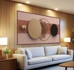 QUADRO EM ILUSTRAÇÃO ARTE MODERNA DECOR - Imagem 3