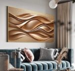 QUADRO EM MODERNA ARTE DE LUXO DECOR - Imagem 3