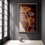 QUADRO BELA ARTE COM FRASE DE MOTIVAÇÃO - Imagem 3