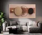 QUADRO EM ILUSTRAÇÃO ARTE MODERNA DECOR - Imagem 2
