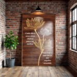 QUADRO BELA ARTE COM FRASE DE MOTIVAÇÃO - Imagem 2